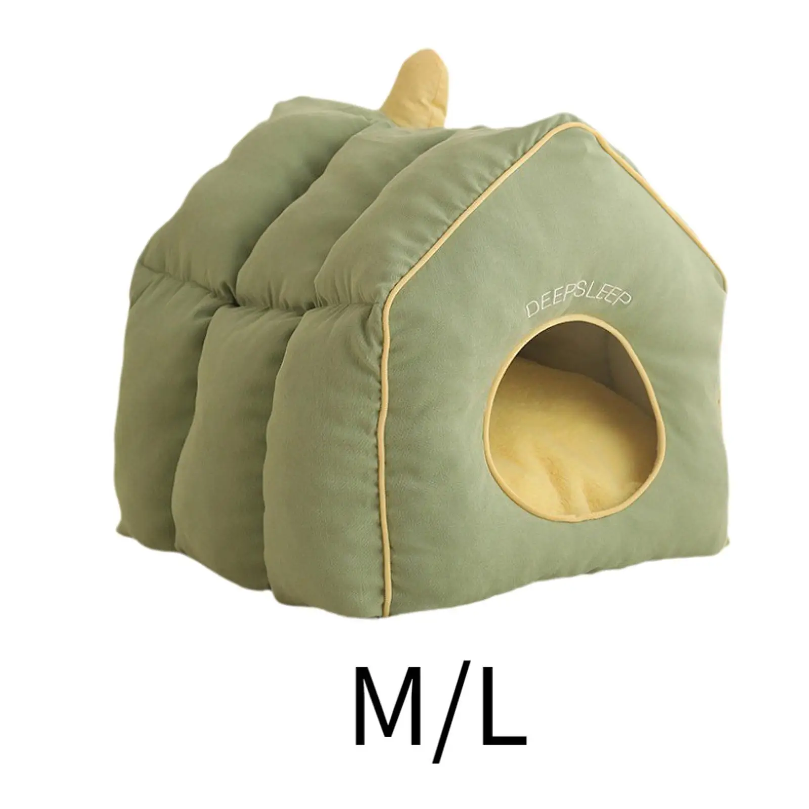 

Cat House Cat Hideaway Detachable Small Dog Mat Cushion Kennel Sleeping Nest Cats Cave for Indoor Cats Kittens Dog Small Pets