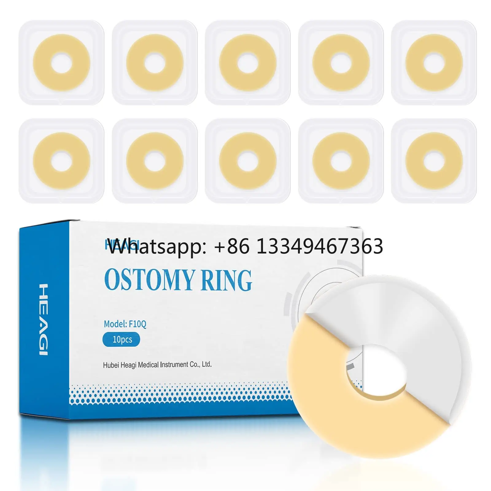 

wholesale 2mm 4mm Ostomy Barrier Ring Ostomy Sealing Ring Adhesive Mouldable Ostomy Colostomy Ileostomy Bag Leak Proof Rings in