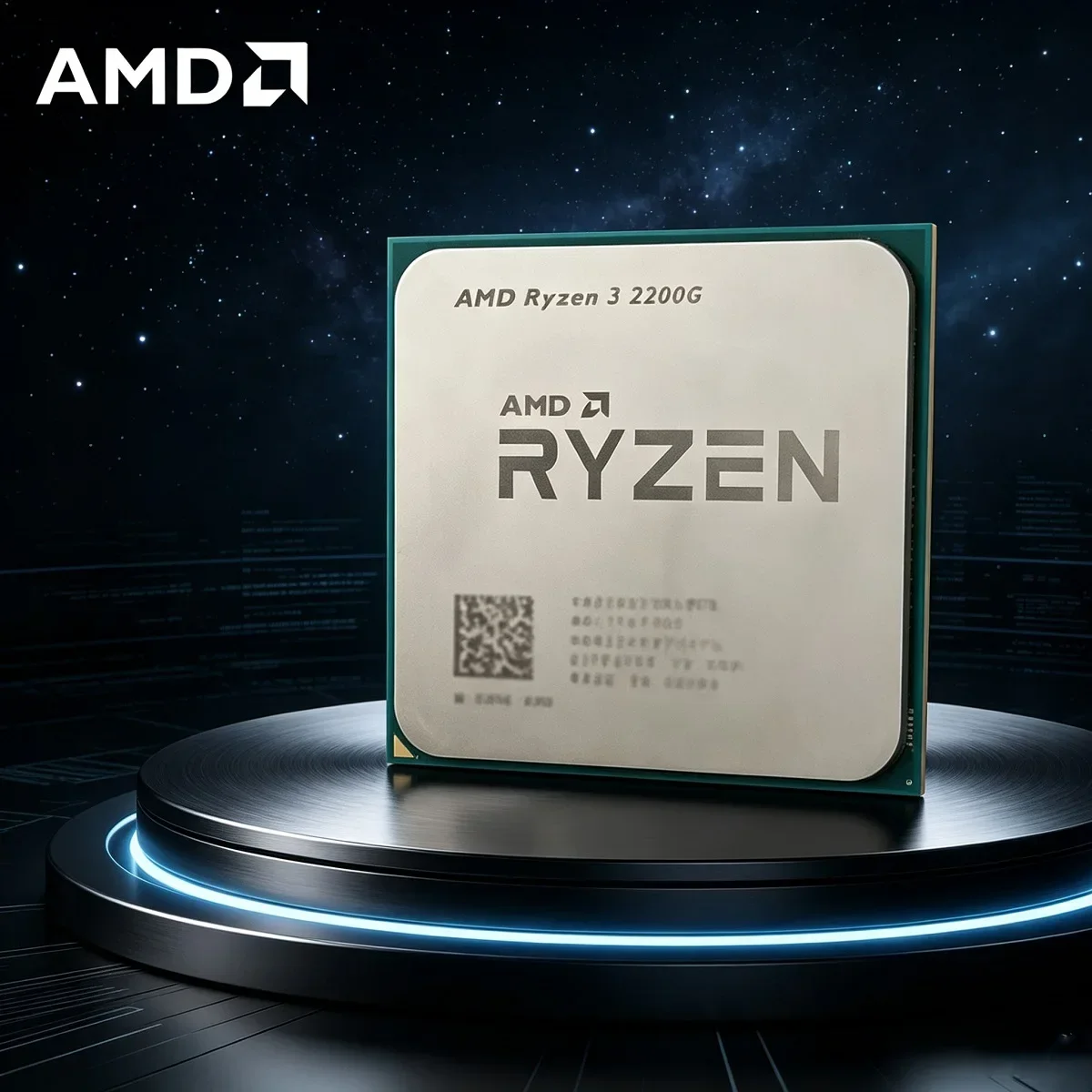 Ryzen 3 2200G AMD Desktop CPU Processor AM4 Socket 3.5GHz 4C4T Radeon Vega 8 Graphics For Office PC