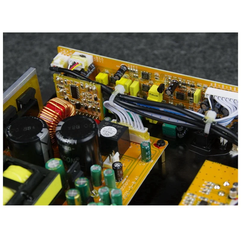 110V HIFI Mono 350W Heavy Duty Subwoofer Digital Active Amplifier Board Pure Bass Home Audio System US-Plug Easy To Use