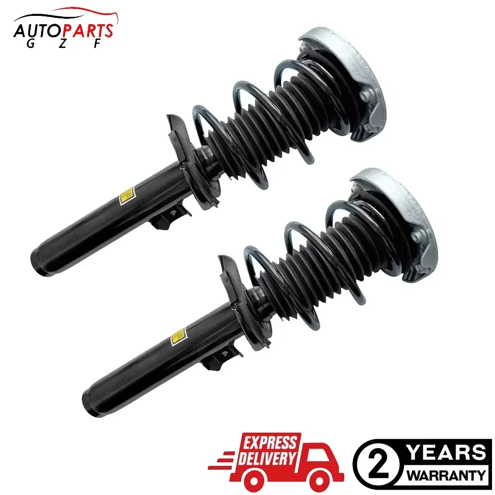 2x Front Shocks Struts Assys w/o EDC For BMW F30 F32 328xi 335i 440i 435i xDrive 31316874385, 31316791553, 31316874373, 31316791