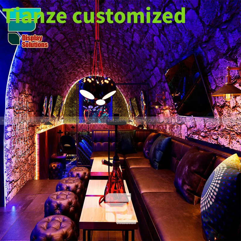 (Disesuaikan) hookah bar furniture hookah lounge dekorasi dinding meja hookah