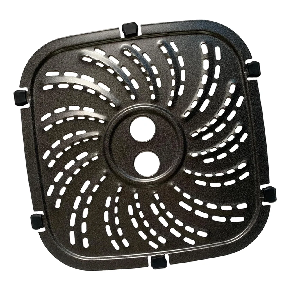 1PC 8QT Air Fryer Grill Plate Replacement Grill Pan Oven Baking Tool For PowerXL For Vortex Pro Air Fryer Plus With Tabs