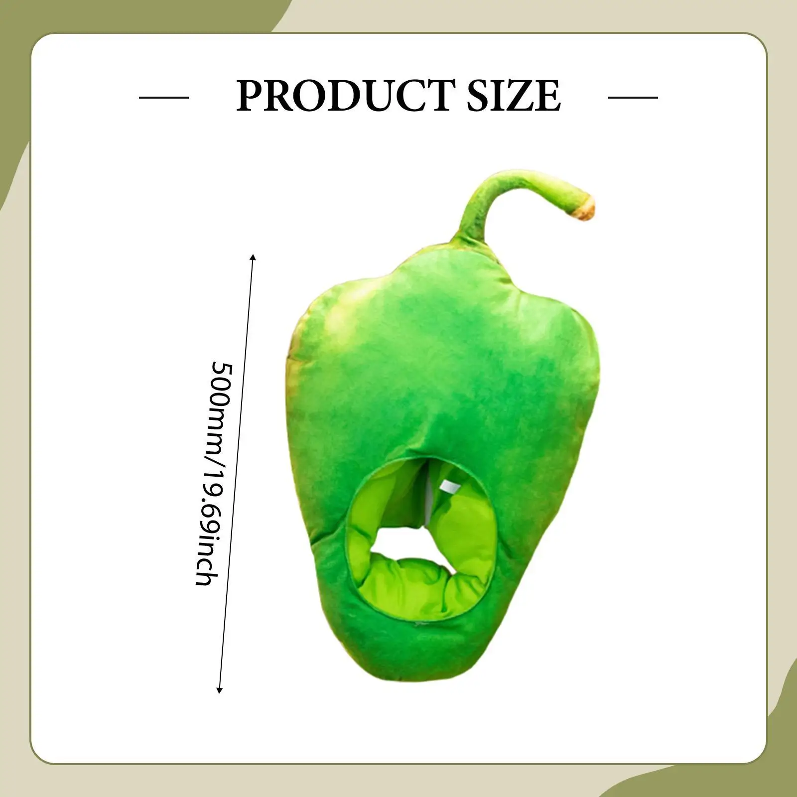 قبعة الفلفل المضحكة لدور حفلة عيد الميلاد التنكرية #6