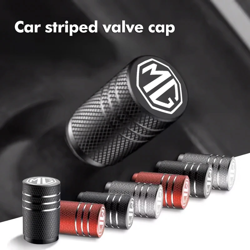 Колпачки для клапанов шин автомобиля, крышки для штока шин, водонепроницаемые для MG HS 2022, ZST ZS MG3 MG5 MG6 MG7 GT GS Hector ZX EZS EHS MG3X