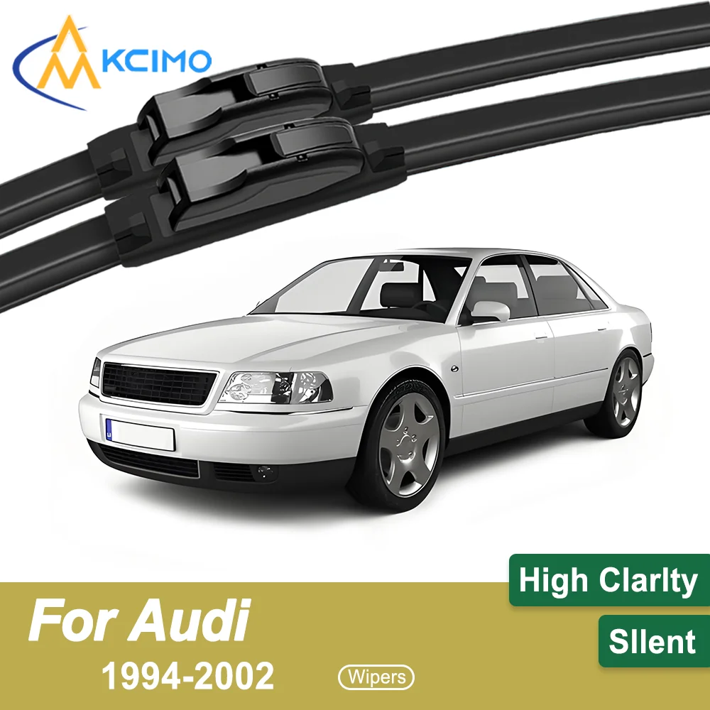 

2-Pack Superior Wiper Blades for Audi A8 D2/4D 1994-2002 All-Season Durable Quiet Wiping Uninterrupted Visibility