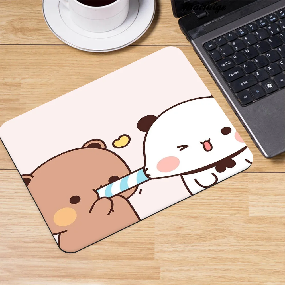 Mouse Mat Bubu Dudu Anime Smalll Mouse Pad Desk Mat Office Accessories Gaming Mat Computer Table Setup Desktops Rug Mouse Carpet