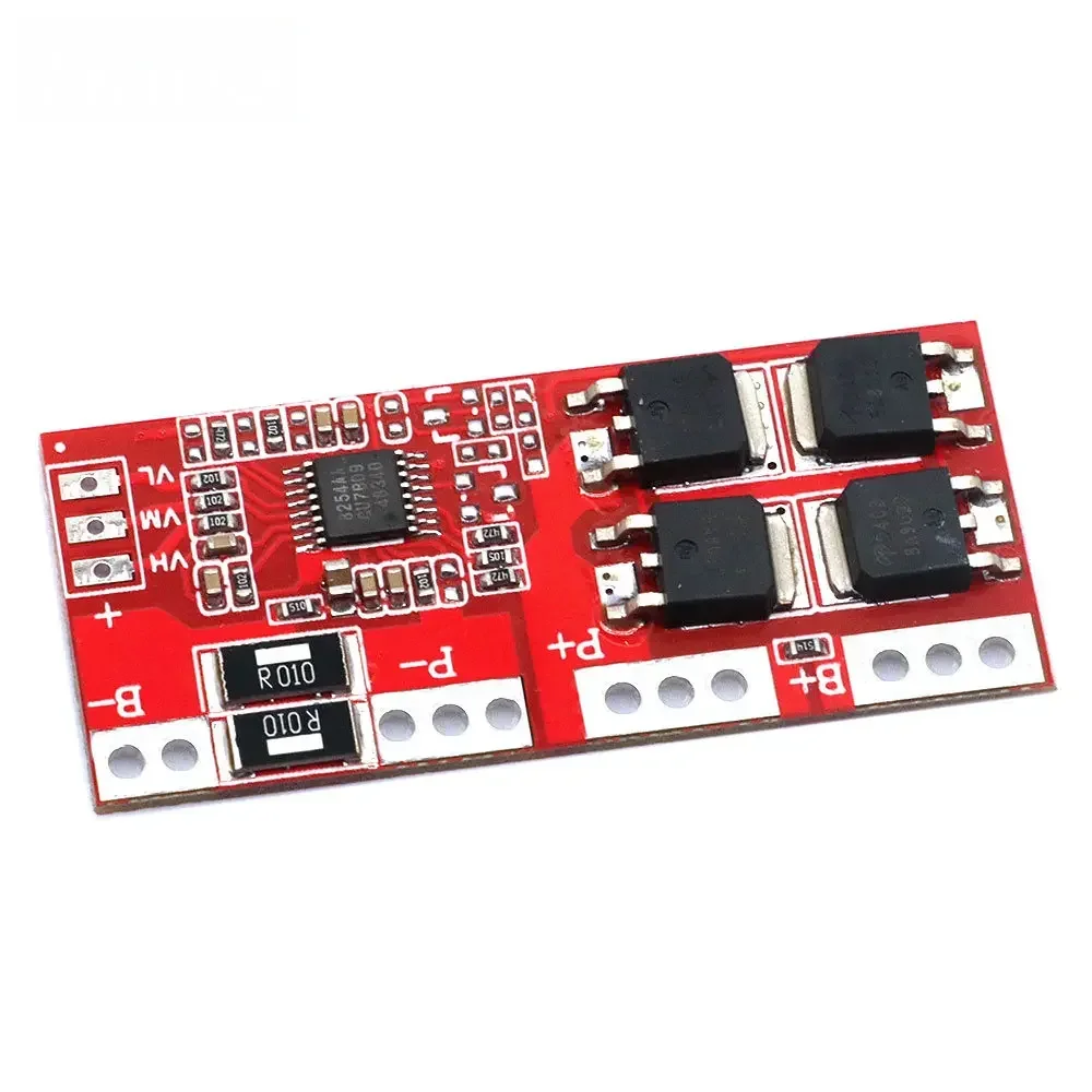 4S 30A 14,4 V 14,8 V 16,8 V Batteria al litio agli ioni di litio corrente 18650 BMS Scheda di protezione del caricabatterie