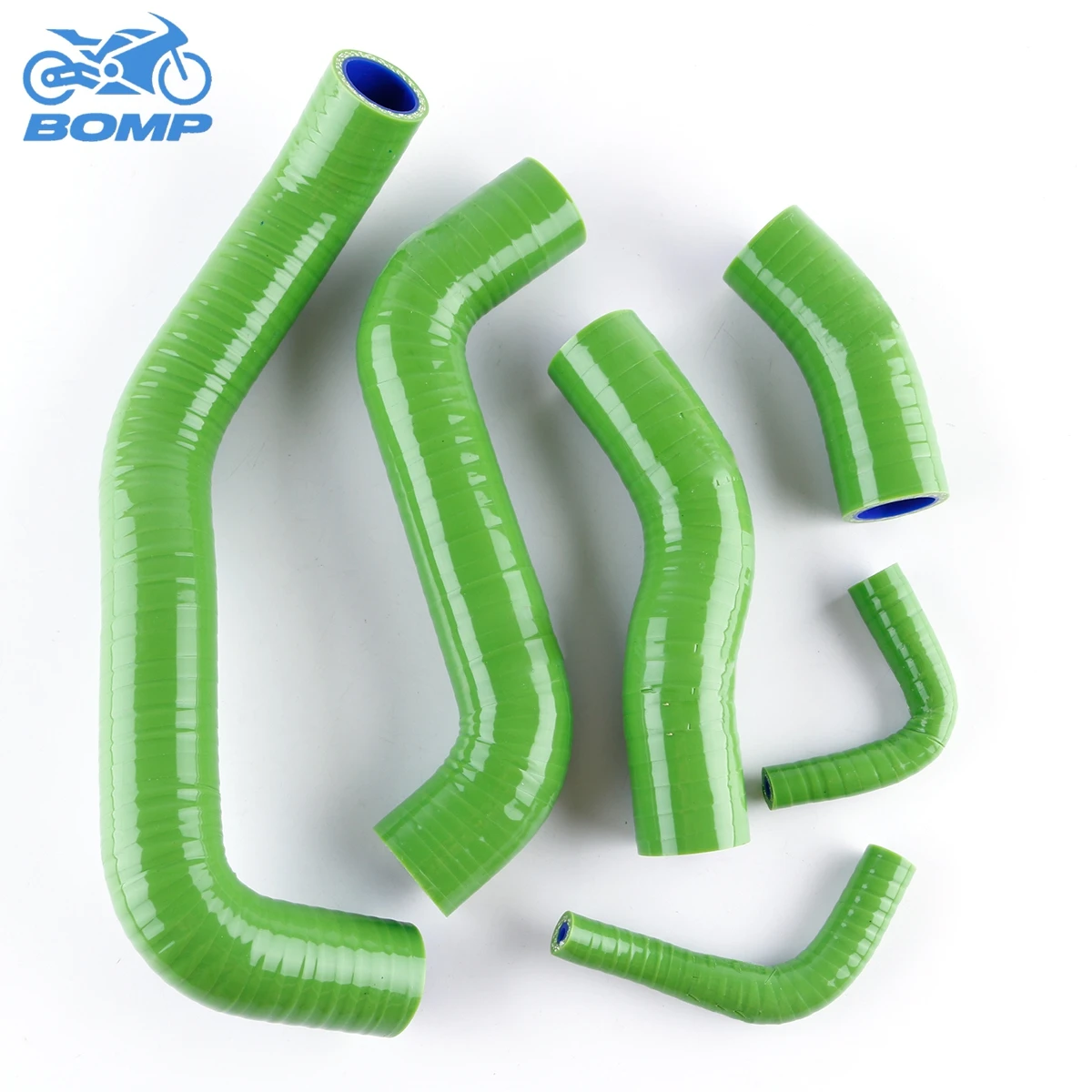 FOR 2001-2008 KAWASAKI ZRX 1200 R ZRX1200R 2002 2003 2004 2005 2006 2007 Silicone Radiator Hoses Tubes Piping Kit 6Pcs 10 Colors