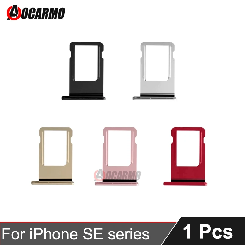 1 pz/lotto per Apple iPhone SE 2016 / SE2 2020 / SE3 2022 vassoio per schede SIM supporto per cassetto Slot parti di ricambio