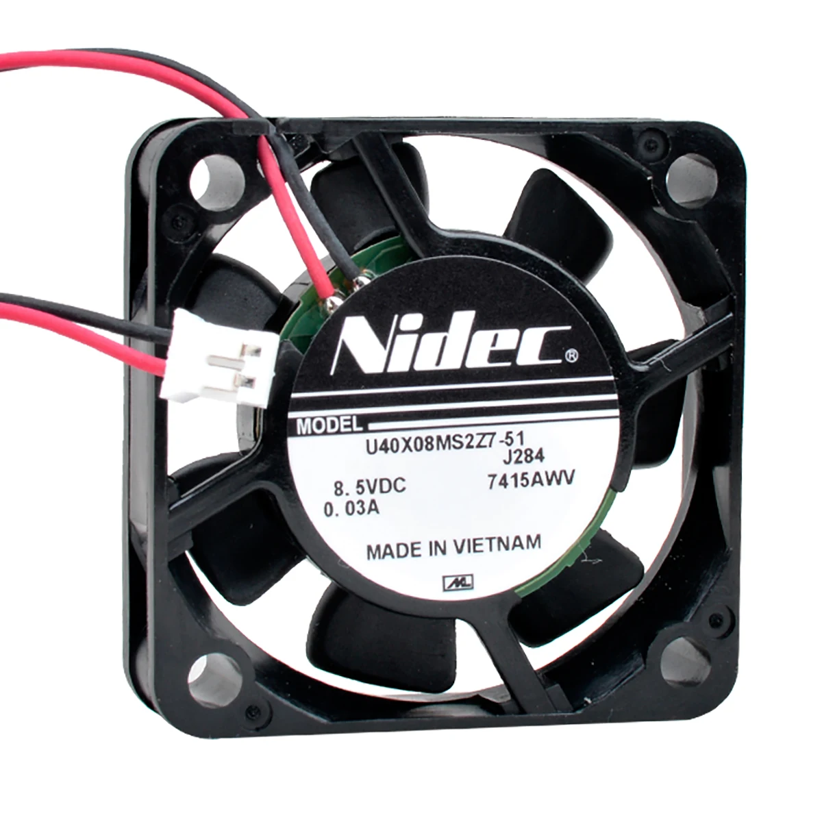 

U40X08MS2Z7-51 8,5 В 0,03 А 4010 ультра тихий маленький вентилятор Raspberry Pi