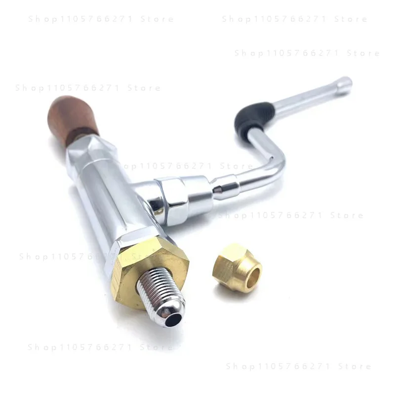 Universal 2-Point Coffee Machine Lever Valve - DIY Modification Steam & Boiling Water Valve for Huijia/Aibao/ECM/Lelit