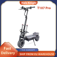 Halo Knight T107 Pro Electric Scooter 11'' Off-road Tire 3000W*2 Dual Motor 95km/h Max Speed 60V 38.4Ah Battery 80km Max Range