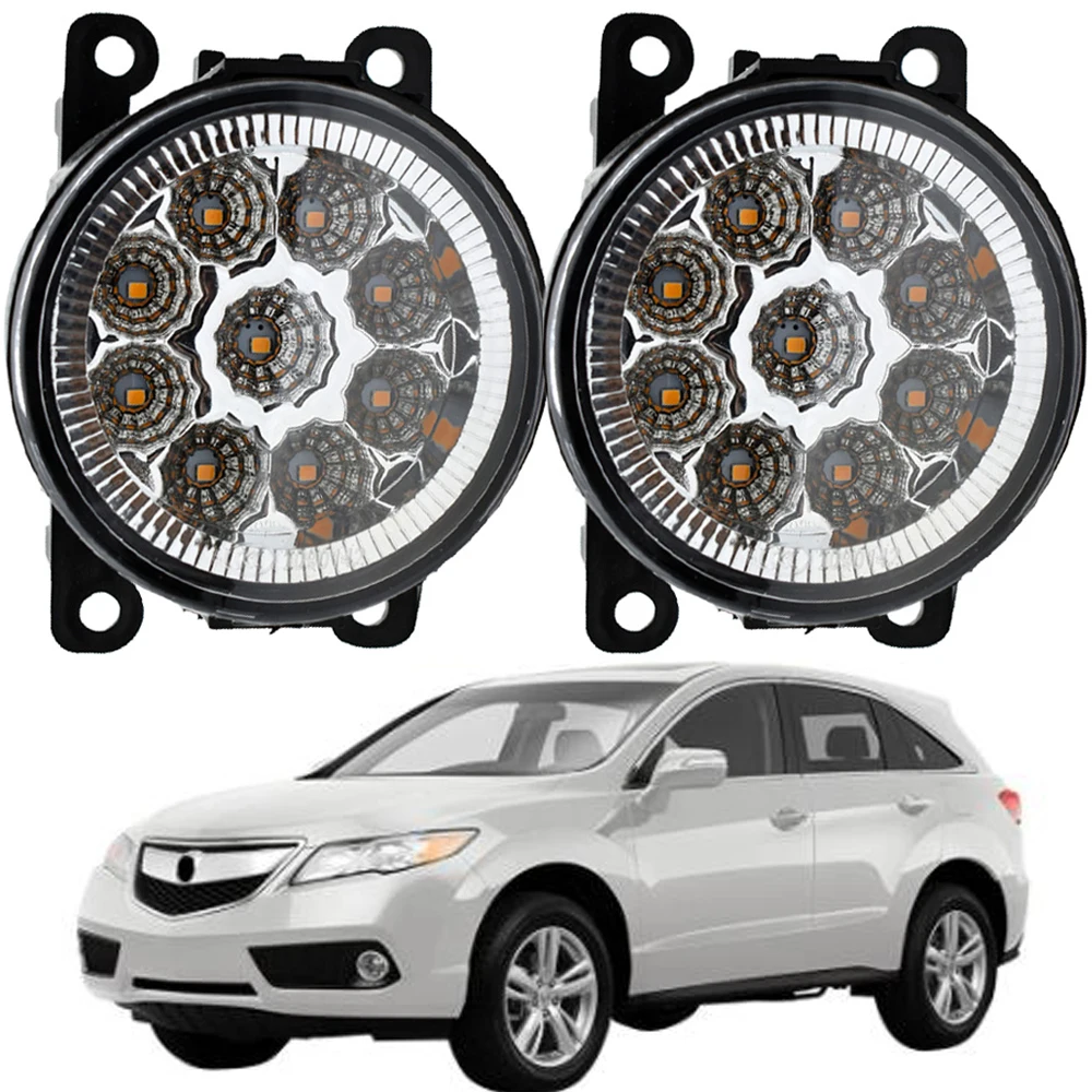 Car LED Fog Light Assembly For Honda Pilot 3.5L V6 2012 - 2015 for Acura RDX 2013 2014 2015 2016 2017 2018