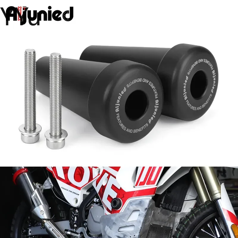 For Kaiyue 450 Rally Fuel Tank Rubber Protector Anti Drop Glue Engine Bumper Body Protection Ball Motorcycle Accessories