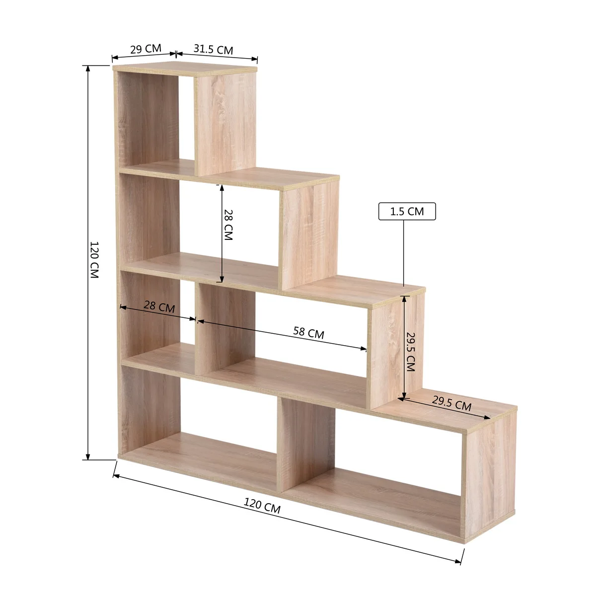 6 Cube Storage Shelf Closet Organizers Storage Rack Bookcase in Living Room Bedroom Kid’s Room for Book Clothes Toy Shoes&Daily