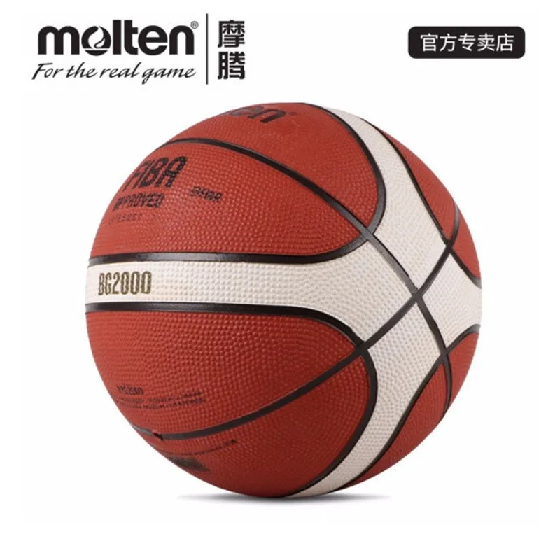 Molten Basketball genuine BG2000 Original Size 6 Youth Women Training Balls High Quality Women Standard Basketball