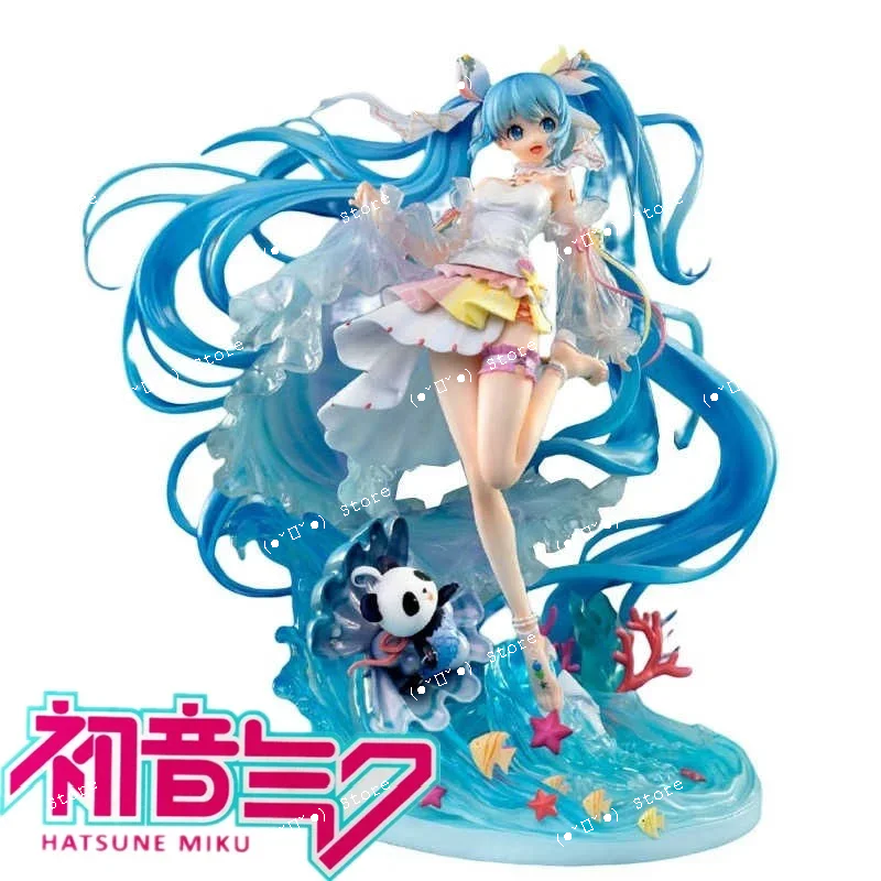 

Hatsune Miku Action Figure Miku With You Pvc Kawaii Girl Anime Cartoon Character Model Toy Decoration Children Halloween Gift
