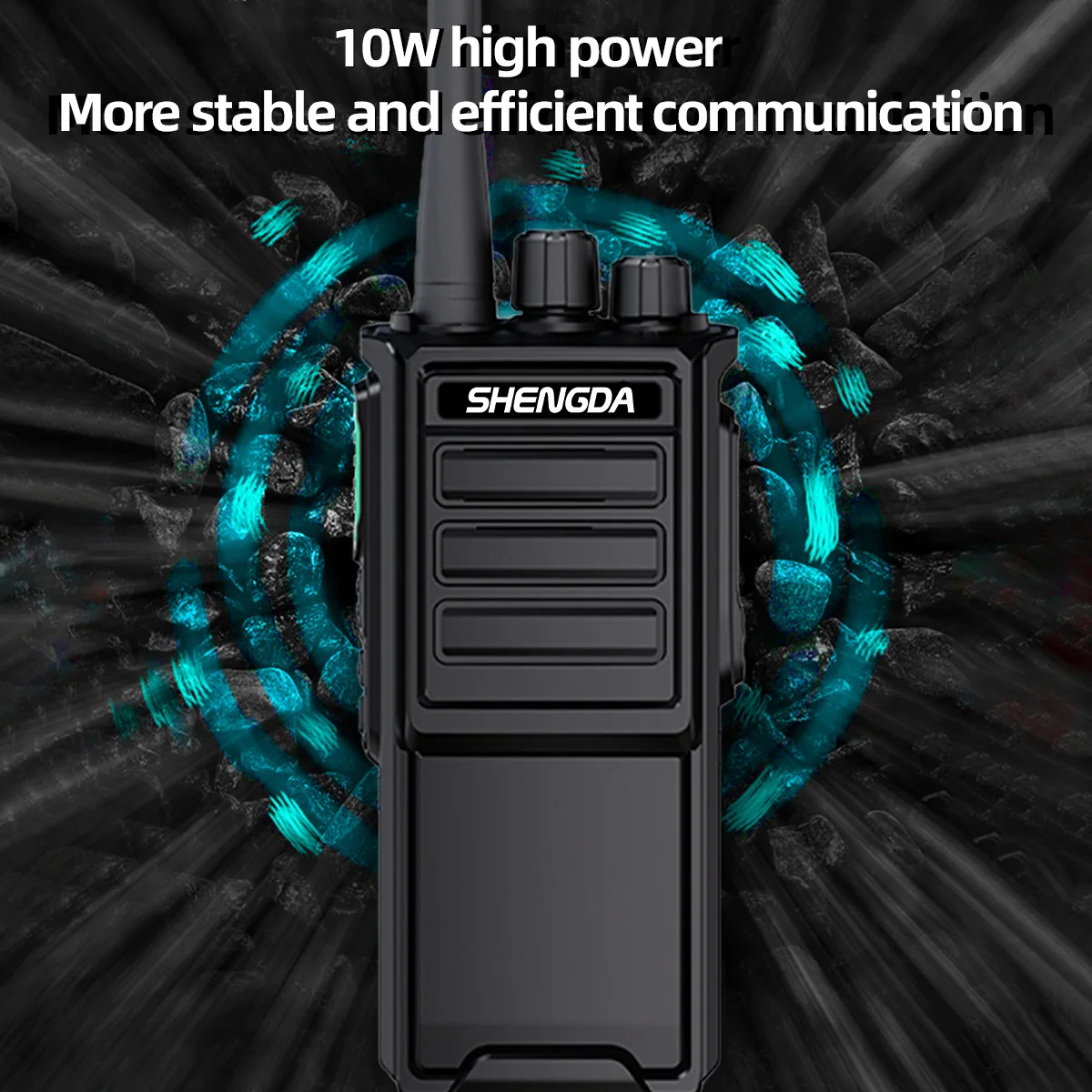 SD-HP685無線機、大容量バッテリー、強力な信号、IP68防水等級、ワンキー周波数ペアリング、チャンネルスキャン機能搭載