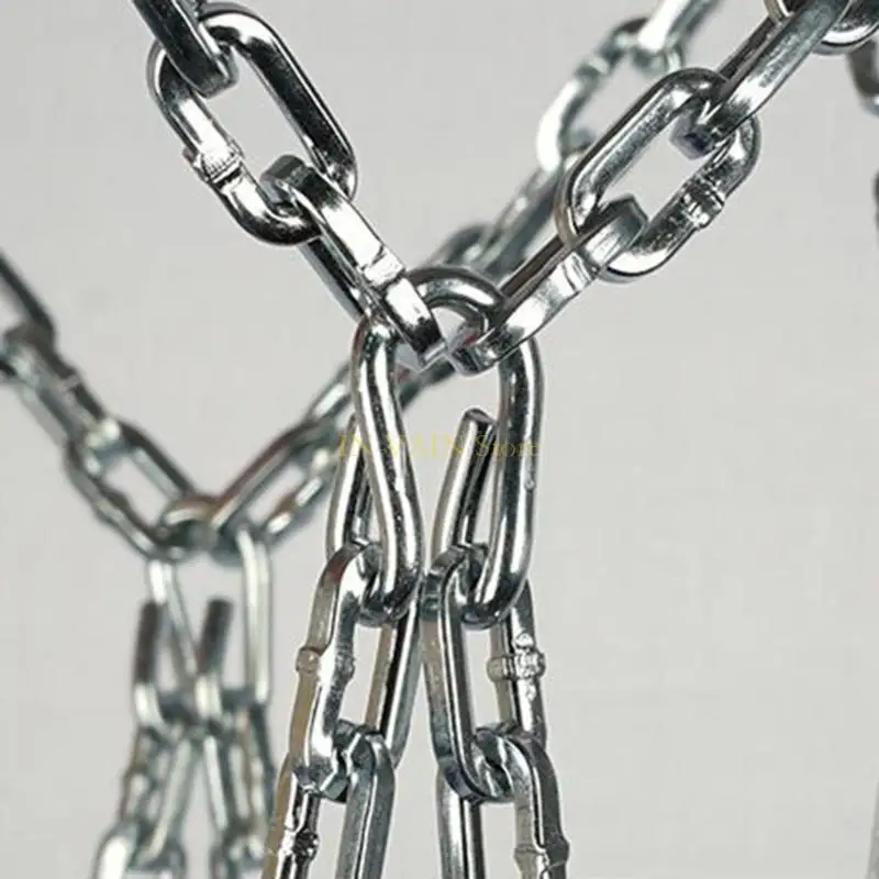 M5TC Steel Chain Net for Basketball Hoop Heavy Duty Chain Basketball Net Replacement