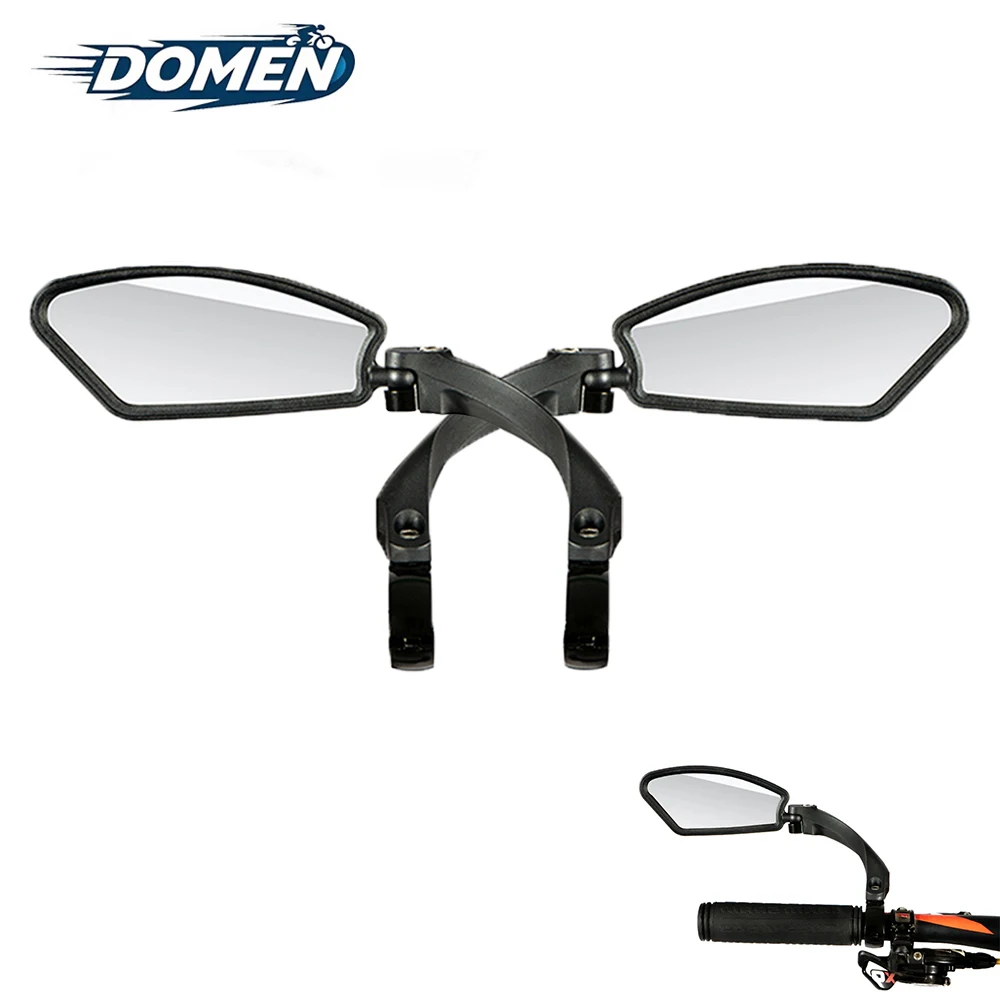 

DOMEN Bicycle Mirror Bike 360 Degree Rotating Adjustable Rearview HD Reflection Mirror MTB Road Bike Accessories