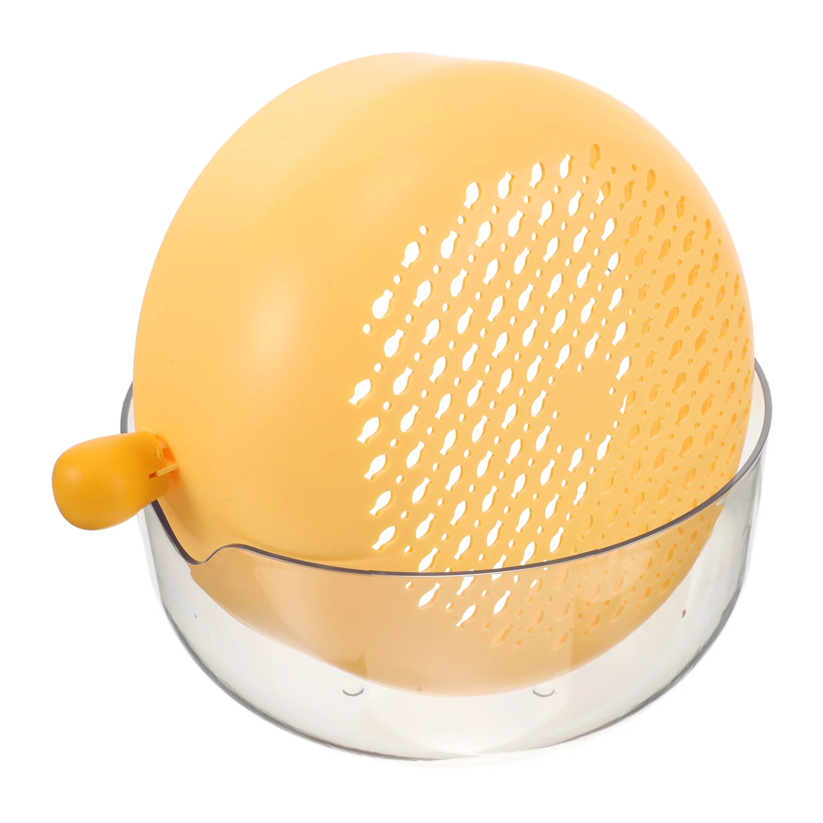 

Double Layer Dish Basin Vegetable Washing Bowl Fruit Cleaning Strainer Colander Kitchen Plastic Multifunctional Drainage Bowl