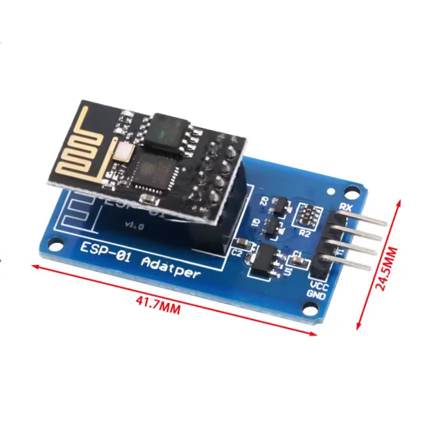 ESP8266 ESP-01 WiFi wireless transceiver adapter serial port long-distance transparent transmission module blue board