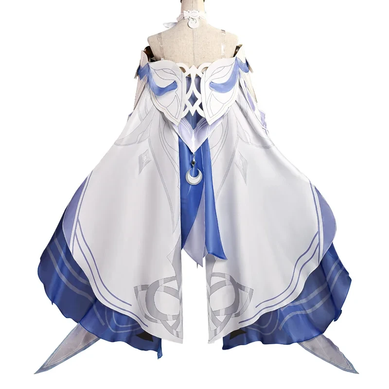 

Genshin Impact Columbina Cosplay Anime Character Halloween Costume Masquerade Party Clothing for Adult Women hf5]]