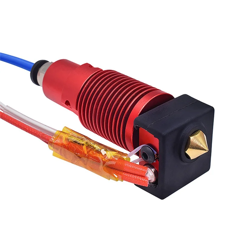 Upgraded 3D J-Head CR10S PRO Hotend Extrude Hot End Kit Print Head Round Remote Extruder Kit For Creality Ender-3 CR10S PRO 12V