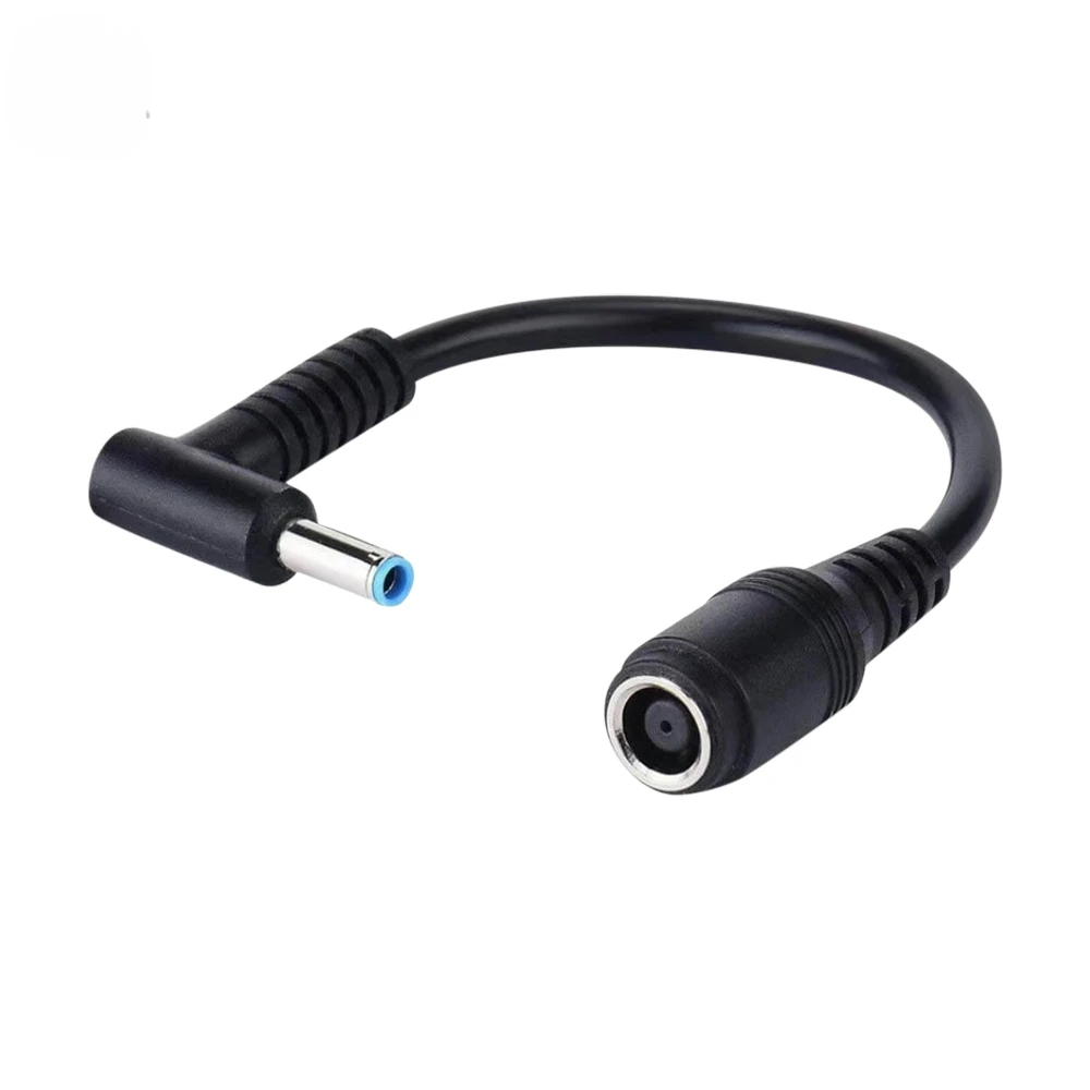 Conector de cargador/adaptador de corriente CC de 7,4x5,0mm a 4,5x3,0mm para portátiles HP Stream, Spectre, Pavilion, Envy, Elitebook, Split, Chrome