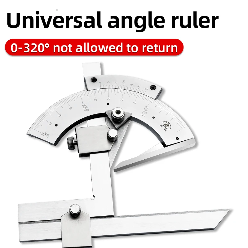 Universal Angle Ruler Multifunctional Ruler Square Measuring Instruments Angle Meter Woodworking Tools Angle Finder Protractor