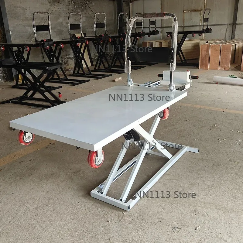 

electric handling hydraulic lift car household 500kg