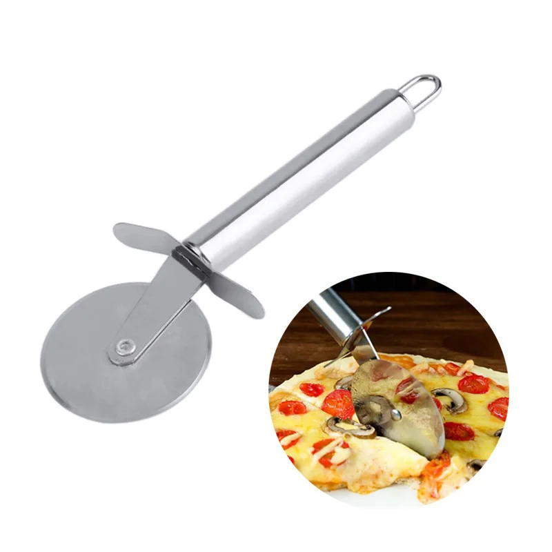 

Stainless Steel Pizza Cutters Pastry Roller Cutter Knife Cookie Cake Wheel Scissor Bakeware Kitchen Accessories