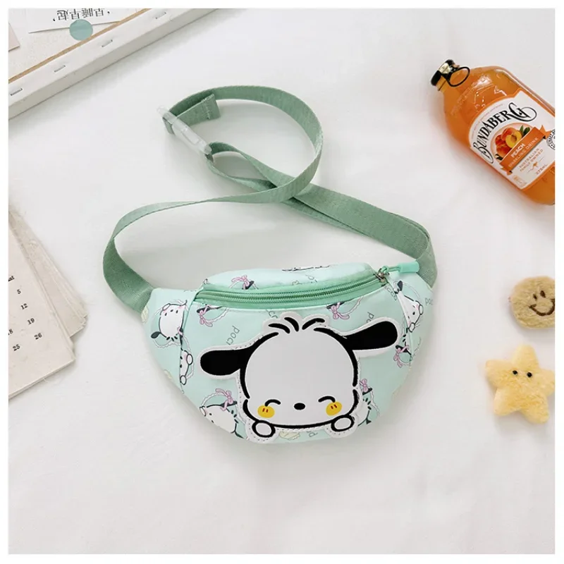 Sanrio saco bonito do mensageiro dos desenhos animados para o miúdo, leve melody único saco de ombro, novo saco de múmia M infantil