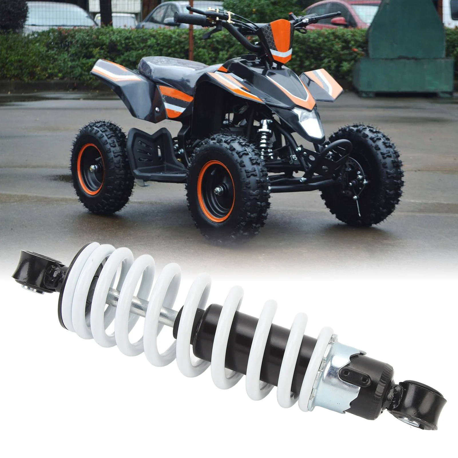 امتصاص الصدمات 230 مللي متر ثقب المسافة قابل للتعديل التخميد تعليق ممتص الصدمات الزنبركي ل 50cc 70cc 90cc 110cc الترابية دراجة الطرق غير الممهدة #2