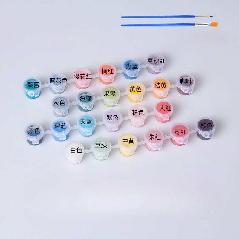 6/12/24-لون أصباغ شريطية مركزة من السيراميك متوسطة الحرارة لطلاء الفخار وألوان إطلاق البسكو