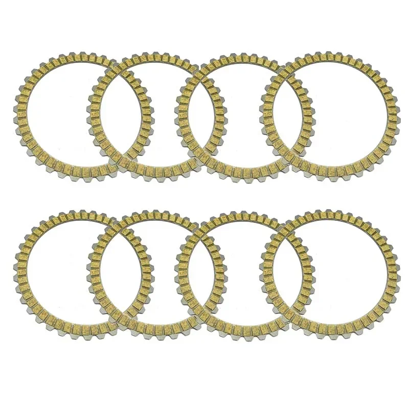 For Harley XL883 Sportster 883 1200 XL883R Roadster XL1200N Nightster Motorcycle Accessories Clutch Friction Plate Kit set 8 PCS