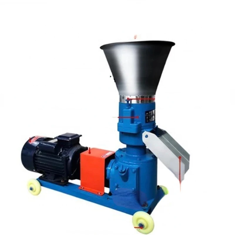 pellet machine plastic wood Pellet Mill granulator animal feed processing machines diesel engine for chicken price