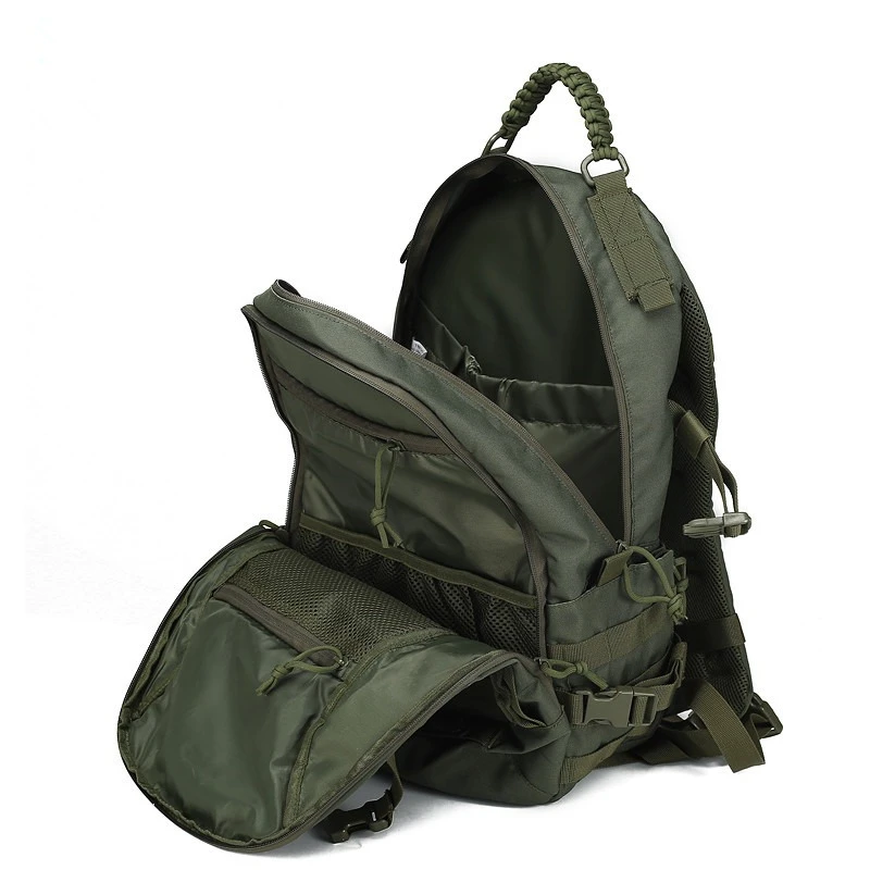 Nesitu New Green Grey Black Brown 35L Camping Women Men Backpack Military Tactical Rucksack Outdoor Duffel Climbing Bag M043