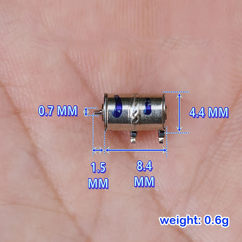 2PCS Mini 4mm Stepper Motor 2-Phase 4-Wire DC 5V 0.3A Stepper Motor Precision Exquisite Stepper Motor Digital Camera Appliances