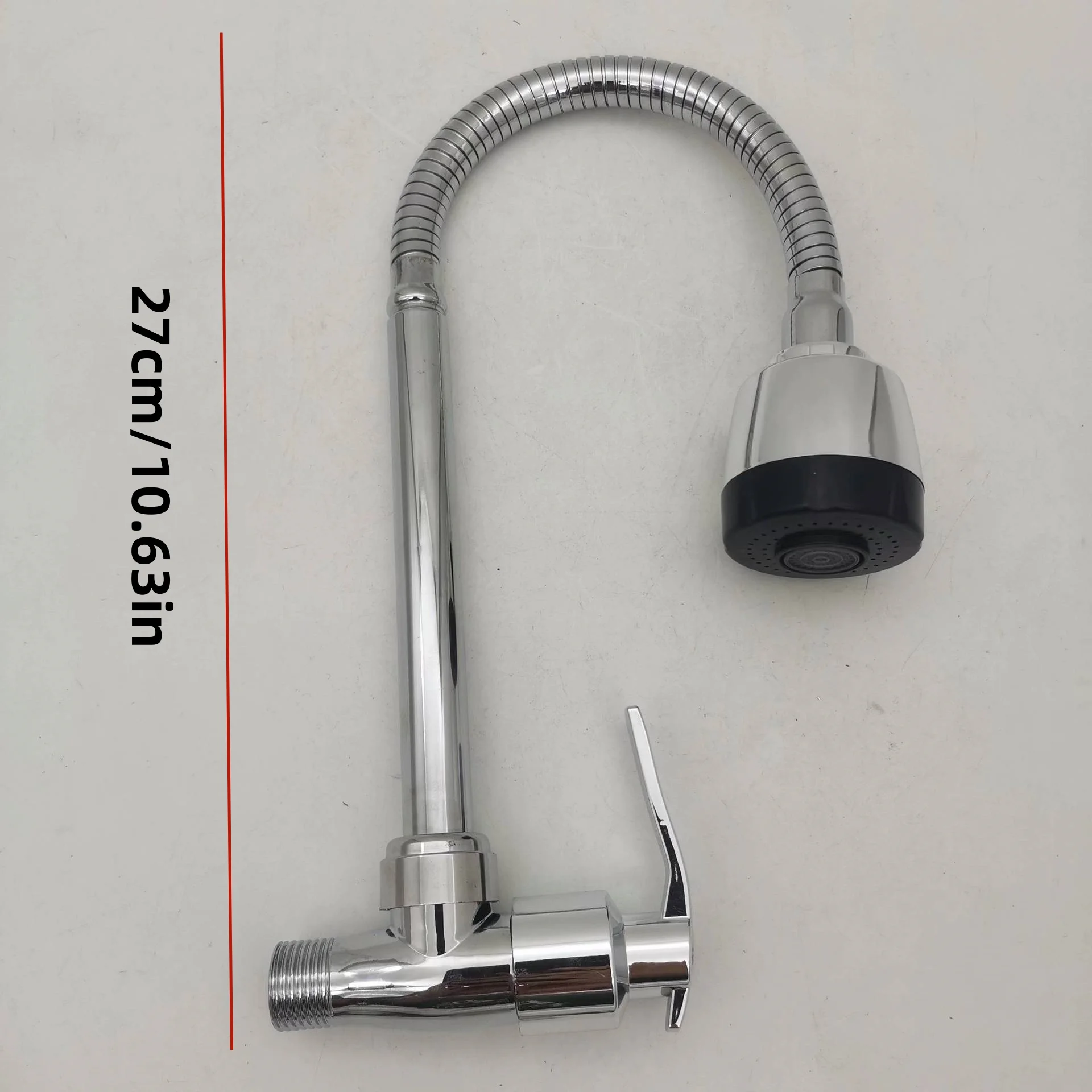 1-Piece Kitchen Countertop Faucet, Kitchen Sink Faucet, Stainless Steel Sink Faucet for Balcony and Bathroom, a Must-Have Practical Faucet for Home Use, Suitable for Various Scenarios