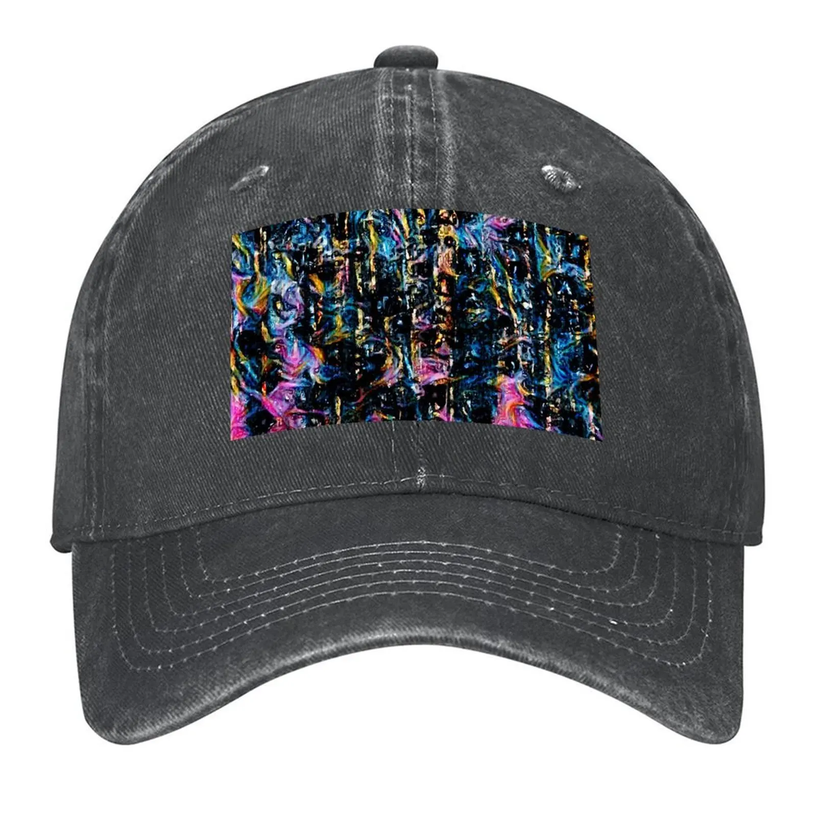 

Pink Flame Dancing Baseball Cap Anime Hat Vintage custom Hat cute For Women Men's