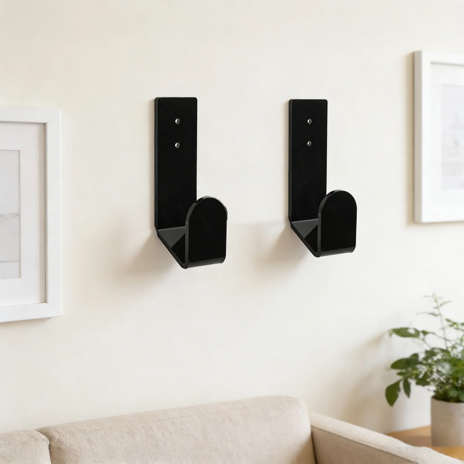 Wrestling Championship Belt Wall Mount Display Rack for Boxing and Wrestling Belts For Durable ABS Material with Screws