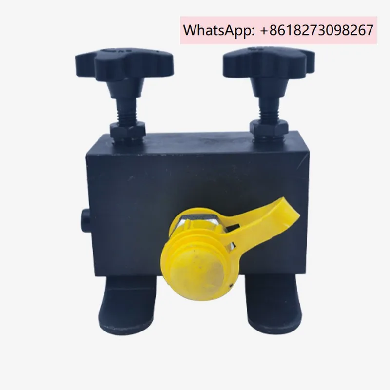 

Electric hydraulic tool punching machine split crimping pliers oil circuit distribution valve two-way three-way splitter
