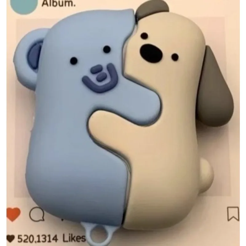 

Three-dimensional hug puppy, baby elephant sticker
