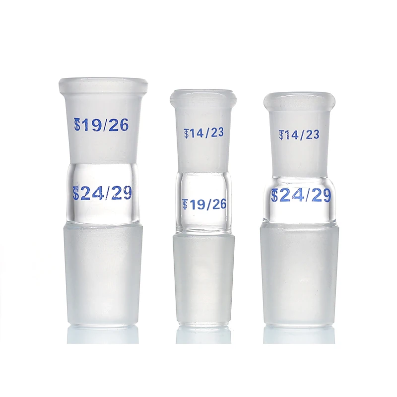 

14/23 19/26 24/29 29/32 Female to 19/24/29/34/40mm Male Joint Laborotary Glass Enlarging Transfer Adapter