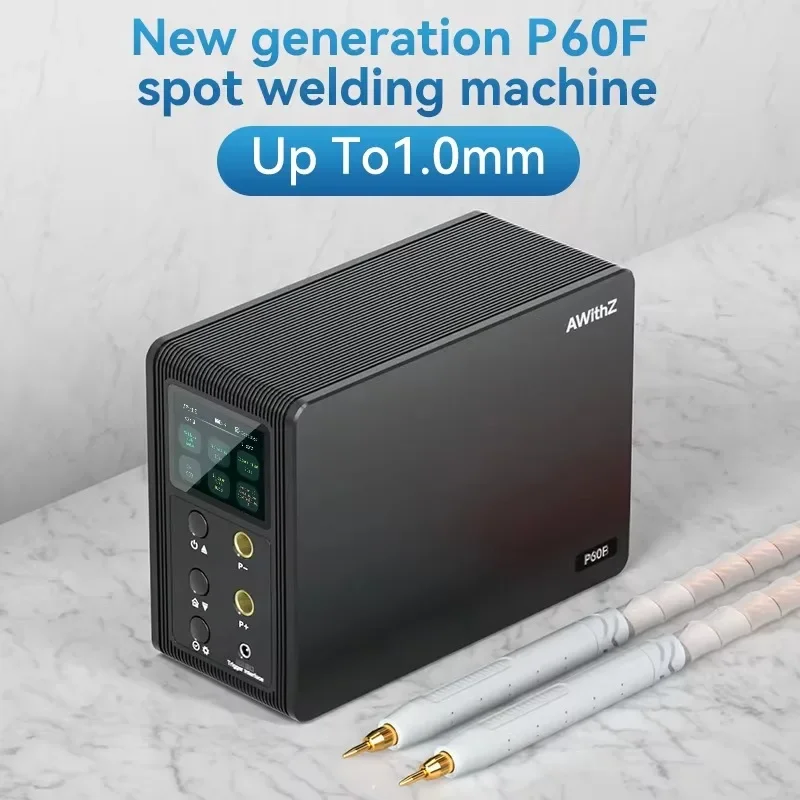 New Mini Spot Welder Machine 80-Level Adjustable LCE Screen 1.0mm 15A Charging Speed Preheat 1-10 for Welding
