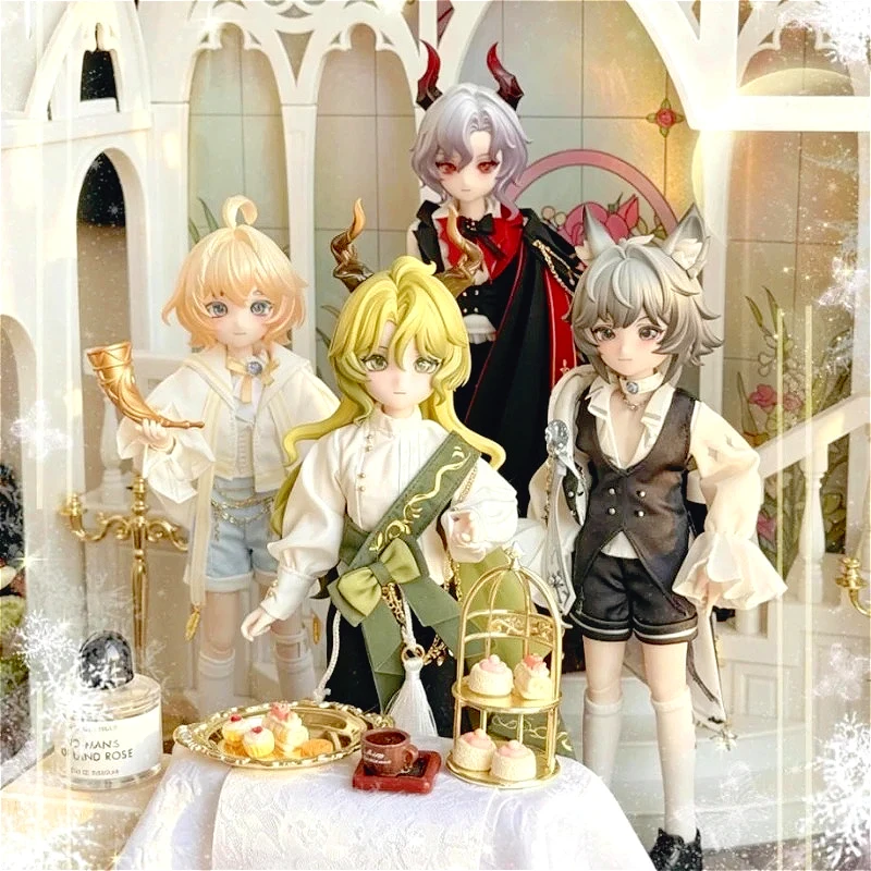 COME4FREE Niyru Loi Series 1/8 BJD Blind Box Mystery Desktop Model Kawaii Caixa Caja Doll Surprise Pendants Home Ornaments Gift