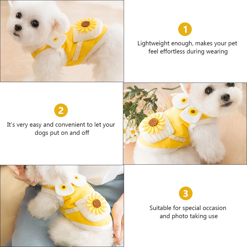 

Pet Dog Vest Lightweight Breathable Summer ex Cooling Waistcoat Fashionable Reusable Garment Dog Clothes