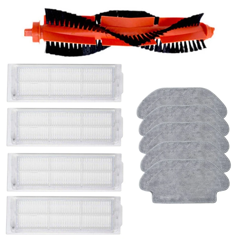 Hoofdborstel Hepa Filter Dweil Voor Xiaomi Mijia Styj02ym Mi Mop Pro Voor Viomi V2 Pro V3 Se V-RVCLM21B